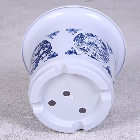Thickened Plastic Flower Pot Breathable Planter for Blueberries Roses Hydrangeas Durable UV-Resistant Beginner Plant Pots