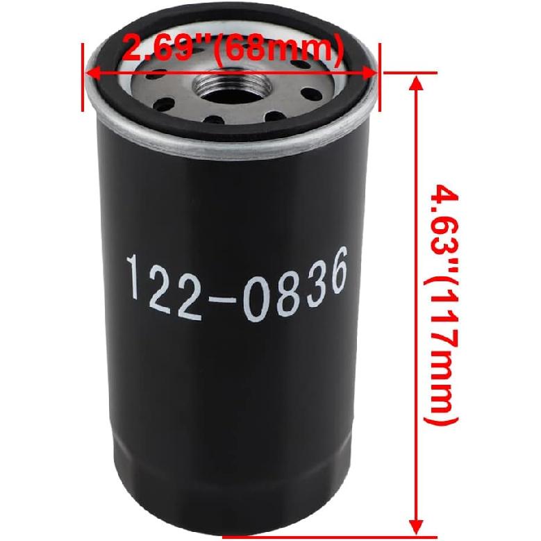 122-0836 Oil Filter 140-3116 Air Filter For Cumm Onan 5500 7000 RV Generators HGJAA HGJAB HGJAC-Oil Change Kit