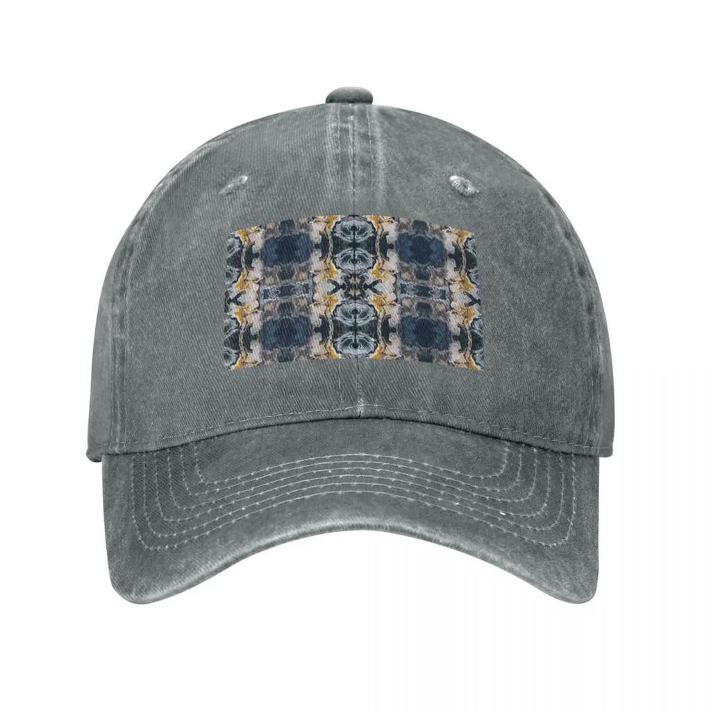 Black Silver and Gold Painting Baseball Cap New In Hat Hat Unisex New Hat hard Unisexs Caps Womens