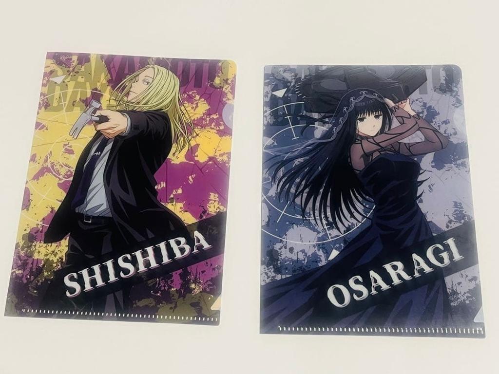 [USED] Sakamoto Days Can Badge/File/Namco Bonus Card Acrylic Stand/Kura Sushi/Kamigami Kai