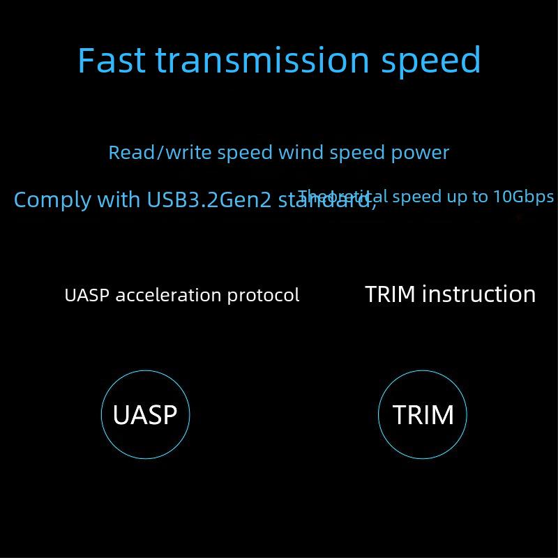 ITGZ M2 Display: Intelligent NVME Hard Disk Enclosure with Aluminum Alloy Shell
