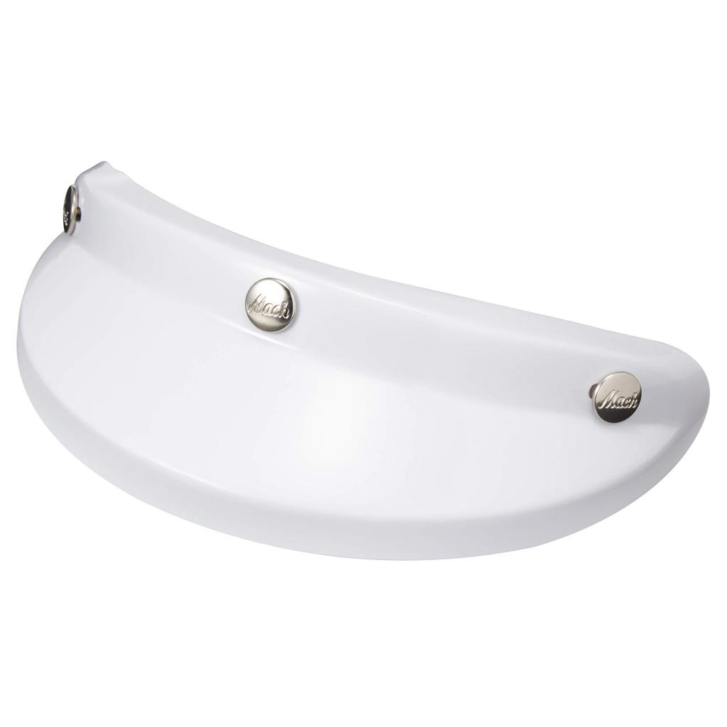 SANADA Helmet MACH Detachable Ear Flaps for Motorcycles up to 125cc White LL AJ-80 (60cm)