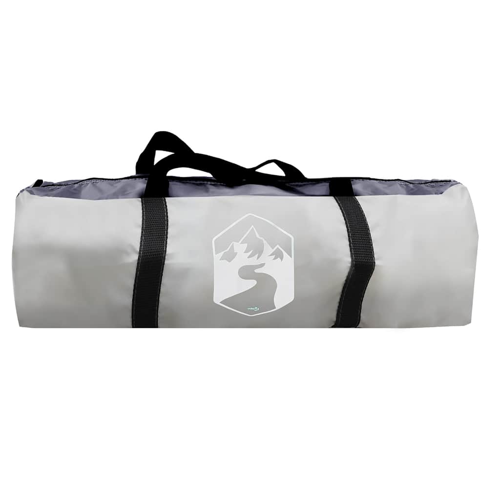 Pool Tent with Removable Canopy and Mesh Walls Gray 510 x 510 cm