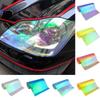 Car Body Headlight Film Self-Adhesive Vinyl Wrap Auto Headlight Fog Light Tint Film Waterproof Decoration Sticker Car Styling