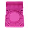 Cup Drainer Rack Silicone Water Bottle Drying Rack Cup Stand with Lid and Straw Holder for Countertop Rose Red