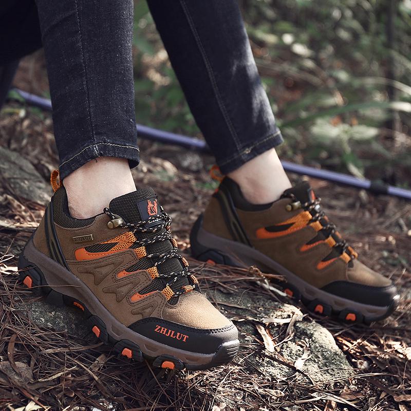 36-47 Couple Large Anti Slip Comfortable Fashion Travel Hiking Shoes Outdoor Hiking Shoes Casual Sports Shoes