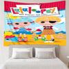 Lalaloopsy Tapestry for Bedroom Aesthetic Classroom Tapestries Wall Hanging for Living Room Dorm Office,Ideal Creative Gift