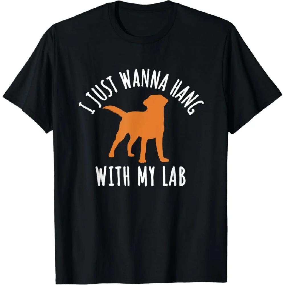 

Fox Red Lab Hang with My Labrador Retriever Mom Dad T-Shirt XXXXXL чёрный