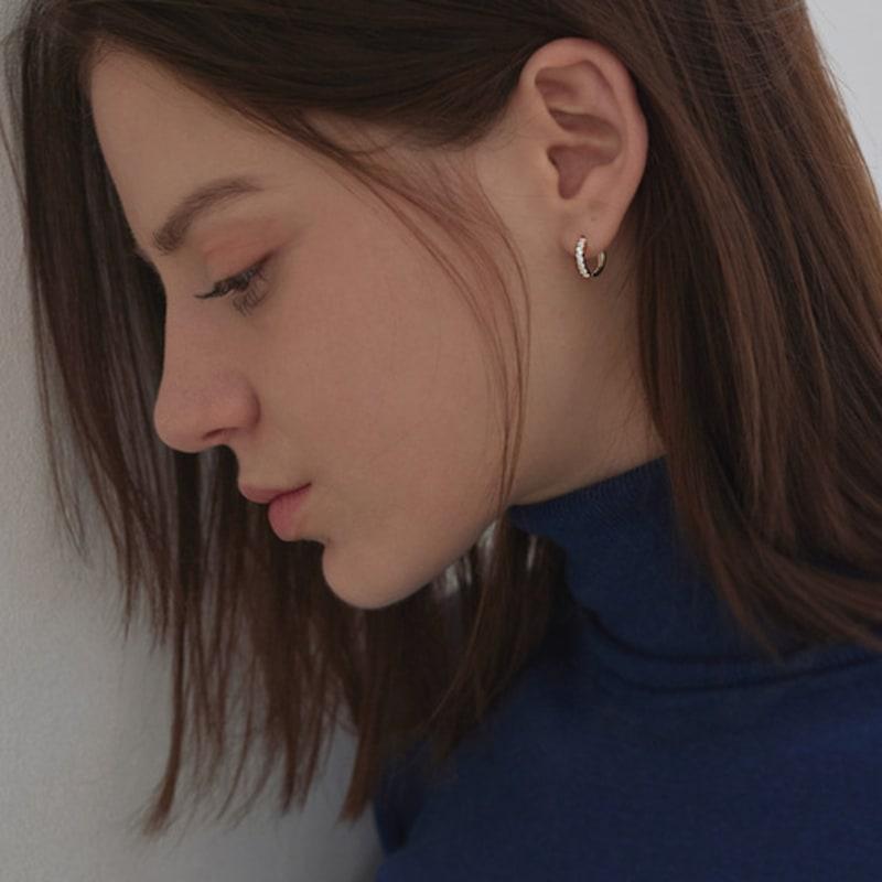 PAIGEFLYNN JEWELRY [925 Silver] Brill Classic Earrings