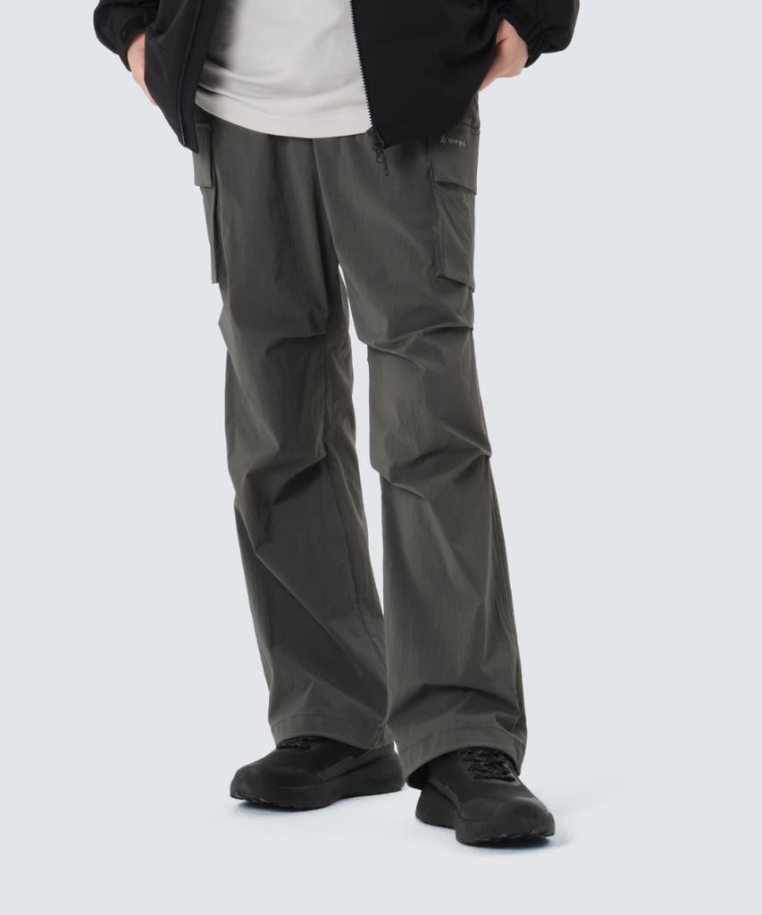 SNOWPEAK APPAREL Root String Wide Pants (S26Murpt64) Rustic Khaki
