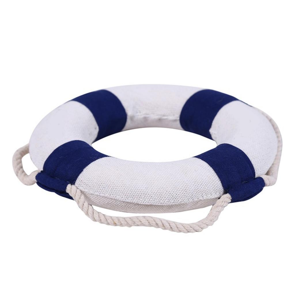 Mediterranean Wall Creative Decoration Lifebuoy Wall Hanging Wall Decoration Foam Swimming Ring