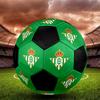 Pallone da Calcio Real Betis Balompié Colorato Per Tutte le Età Cucito a Macchina PVC Pronto per la Competizione Resistente Alto Rimbalzo.TAGLIA5