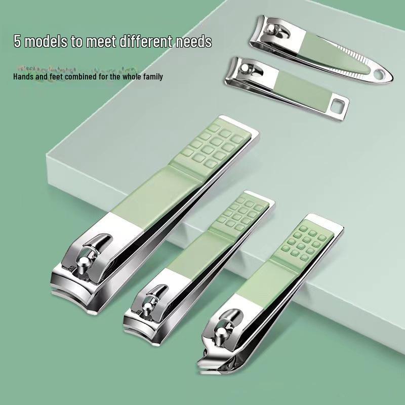 35-teiliges Maniküre-Set aus Edelstahl mit Falkenschnabel- und diagonalen Nagelknipsern