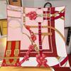 Vreovor Spring New 90 Square Scarf Handmade Desktop Twill Silk Chinese Shawl Women'S Headscarf Machine Curling