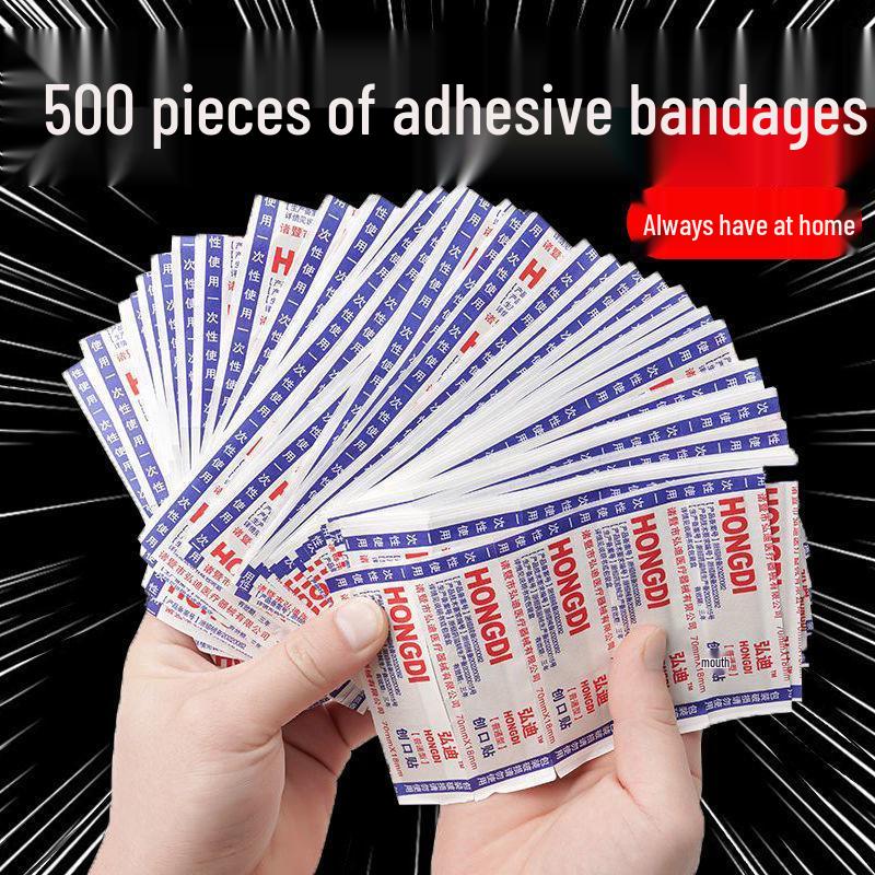 Thin Breathable Cotton Band-Aid: Self-Adhesive Hemostatic Wound and Blister Patch