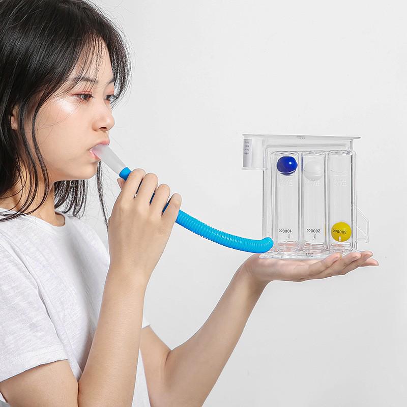 Dual-Use Lung Capacity & Breathing Exercise Trainer for Students