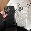 Crumpled Paper iPhone 14/13 Case for Apple 17/16/15 PROMAX with Sticker Application