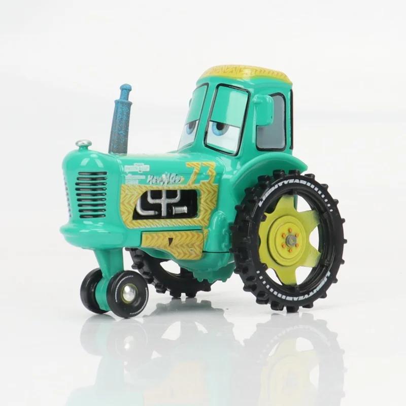 Original Disney Pixar Cars Kuh Traktor Mini Metall Druckguss 1:55 Autospielzeuge für Jungen Weihnachtsgeschenk