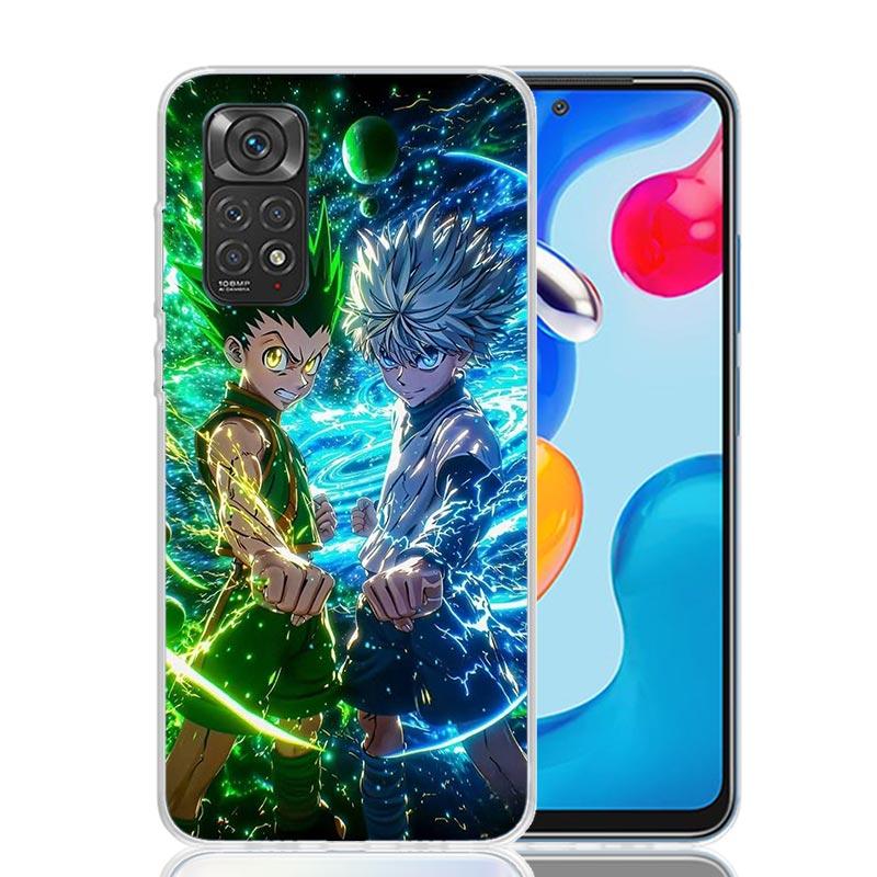 Huner X-Hunters Cute Phone Case For Xiaomi Redmi Note 15 14 13 12S 12 Pro Plus 11S 11E 11 11T 10S 10 Art Soft Pattern Cover Redm