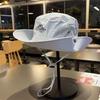 Fisherman Sun Protection Embroidered Outdoor Cowboy Hat for Camping and Mountaineering