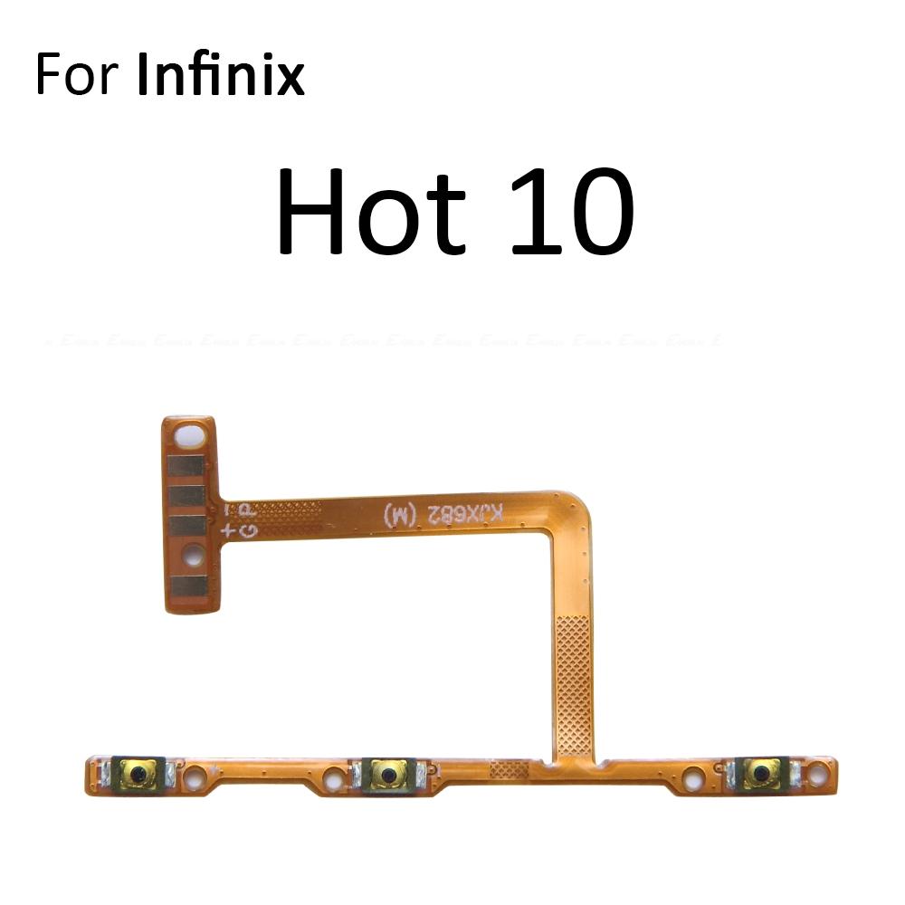Power ON OFF Mute Switch Control Key Volume Button Flex Cable For infinix Hot 10 Play 10i 10s NFC 10T 11 2026 11s 12 Pro