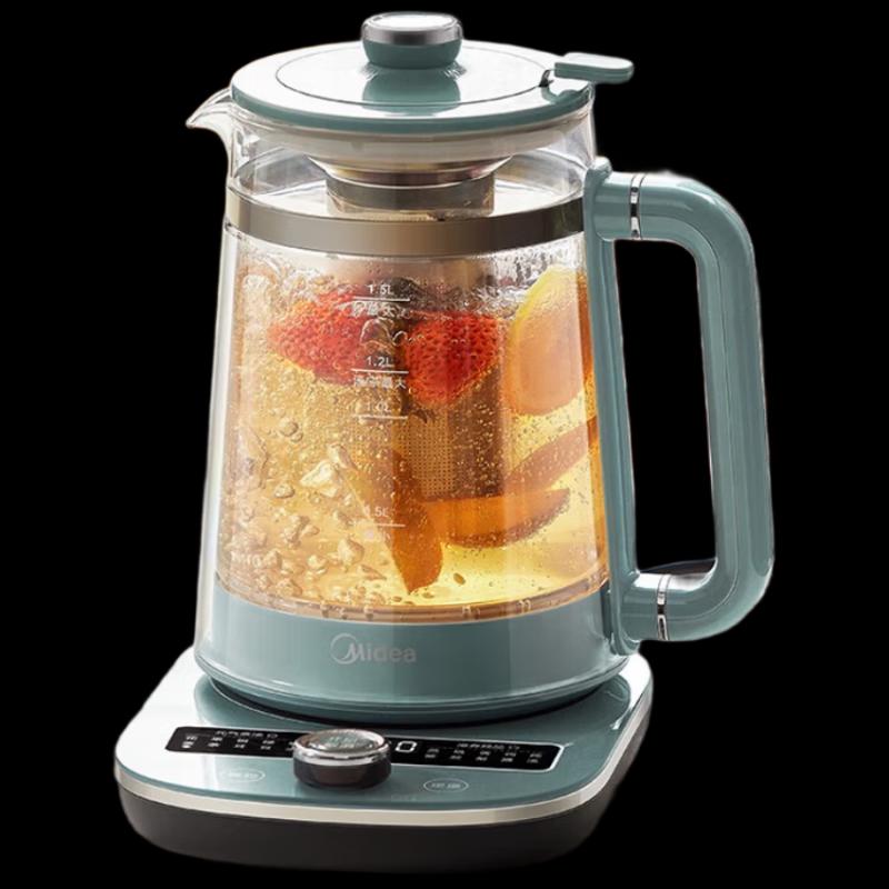 Midea Multi-functional Glass Health Pot & Tea Maker CN plug (adapter included)