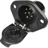 24V Male Female 7 Pin Waterproof Power Connector Truck Trailer Accessories Heavy Duty Plug