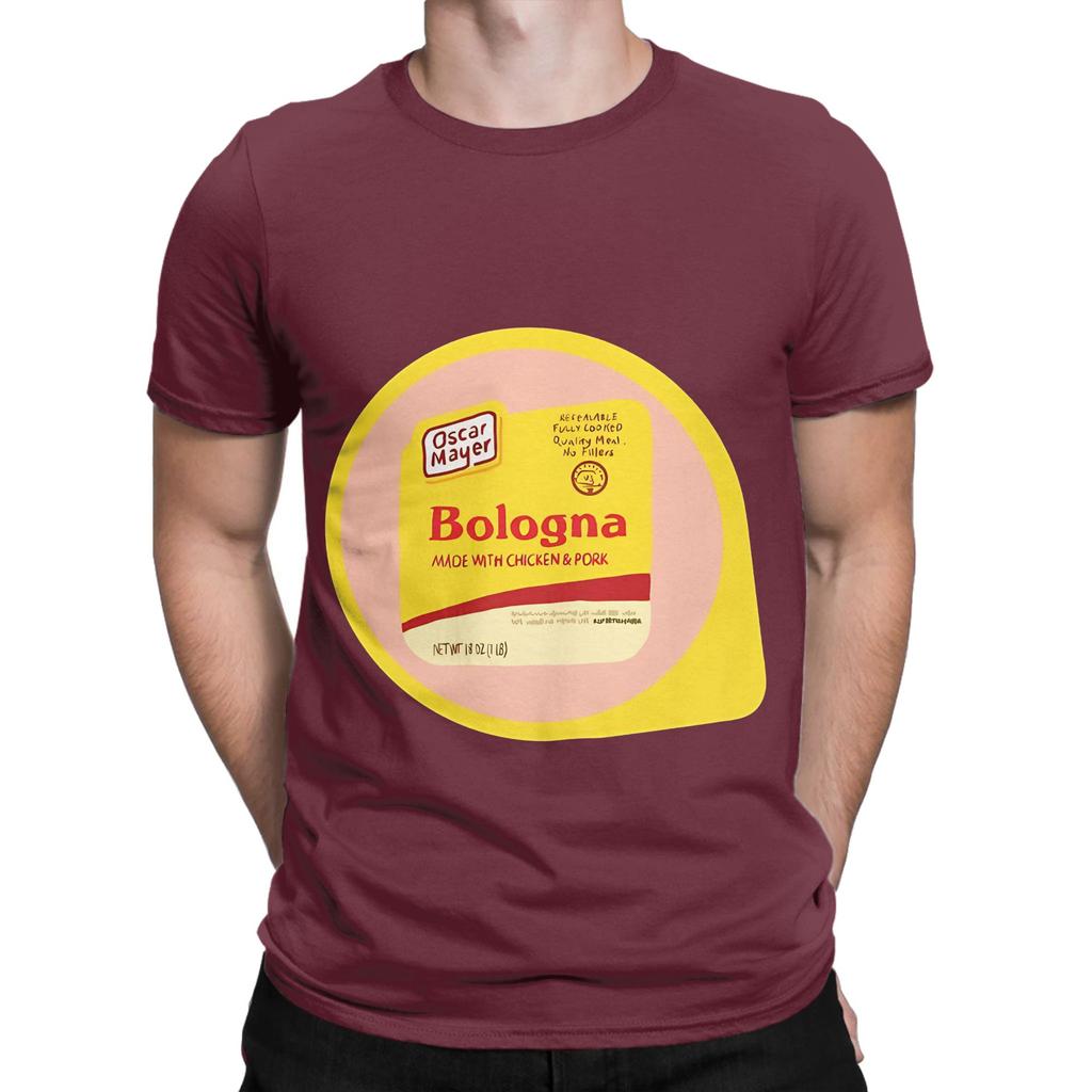 Oscar Mayer Bologna Illustration Lustiges 100% Baumwoll T-Shirt Oscar Mayer T-Shirts Oberteile Für Unisex