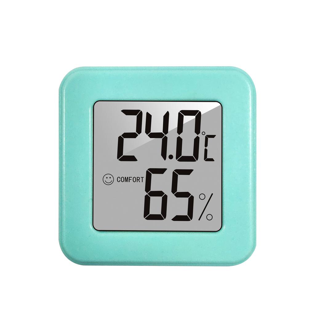 מדחום-לחות דיגיטלי LCD לחדר פנימי, מיני אלקטרוני, מד טמפרטורה ולחות, חיישן, תחנת מזג אוויר לבית