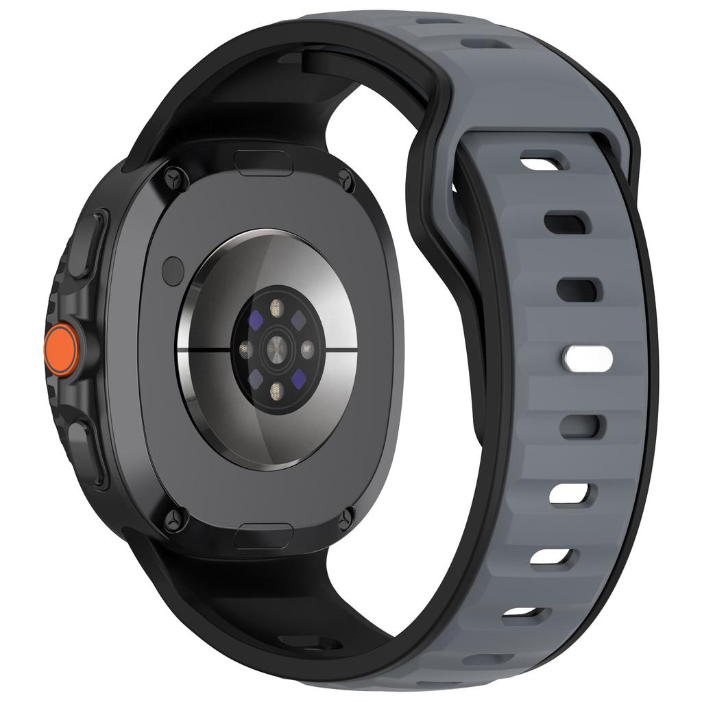 Sport Strap for Samsung Galaxy Watch 8/8 Classic Two-tone Elastic Silicone Band for Galaxy Watch8 40 44mm Smartwatch Accessories