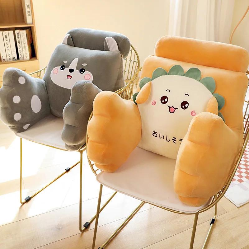 New Cute Cartoon Multifunctional Bedhead Cushion, Tatami Mattress, Soft Bag Cushion, Sofa Cushion, Huge Backrest Cushion