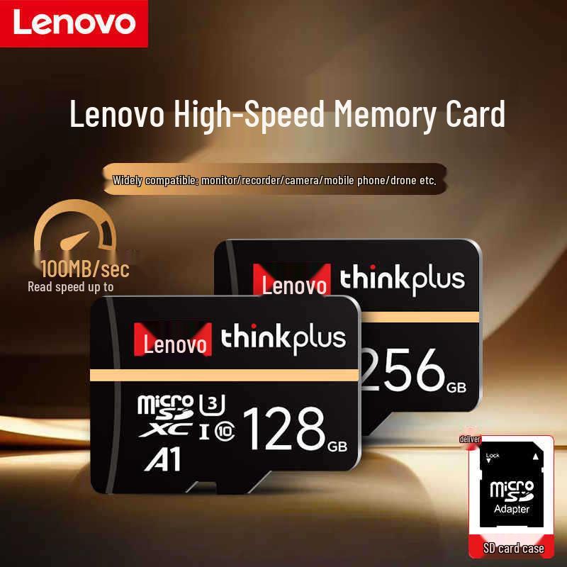 Lenovo Thinkplus 64GB C10 High-Speed Memory Card for Car Recorders, Phones, and Cameras