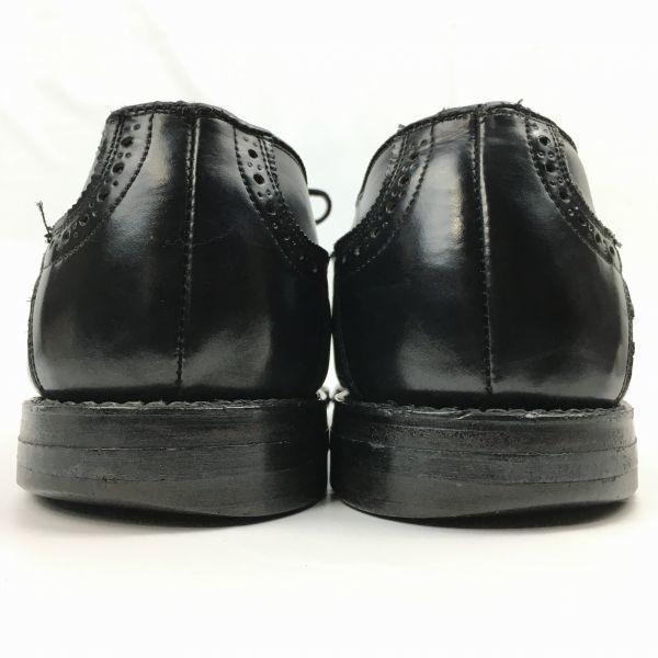 Vintage Sears Wingtip Business Shoes Black size 28.5-29.5 Men's(USED)