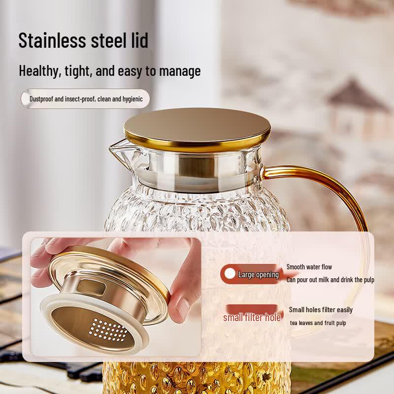 Boyiduo Heat-Resistant Glass Water Pitcher