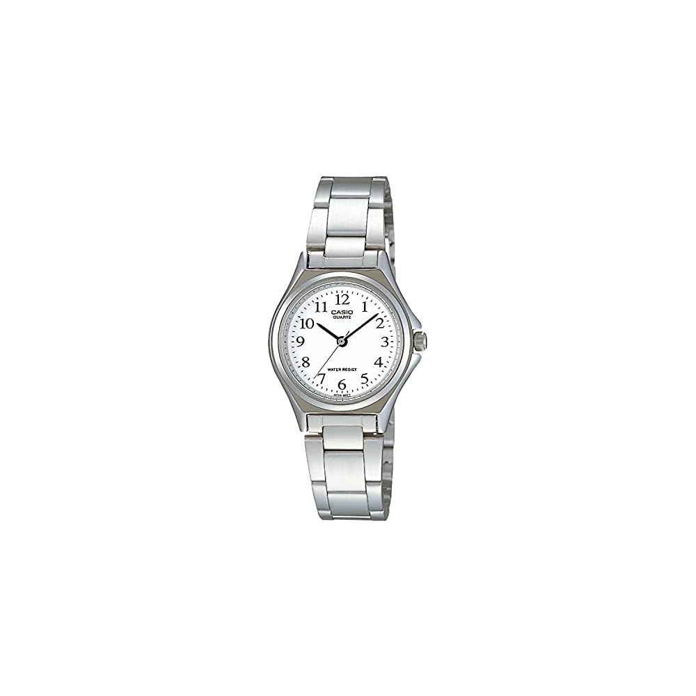 Casio LTP-1130A-7BRJH Women s Silver Watch Collection Stainless Steel Analog Timepiece
