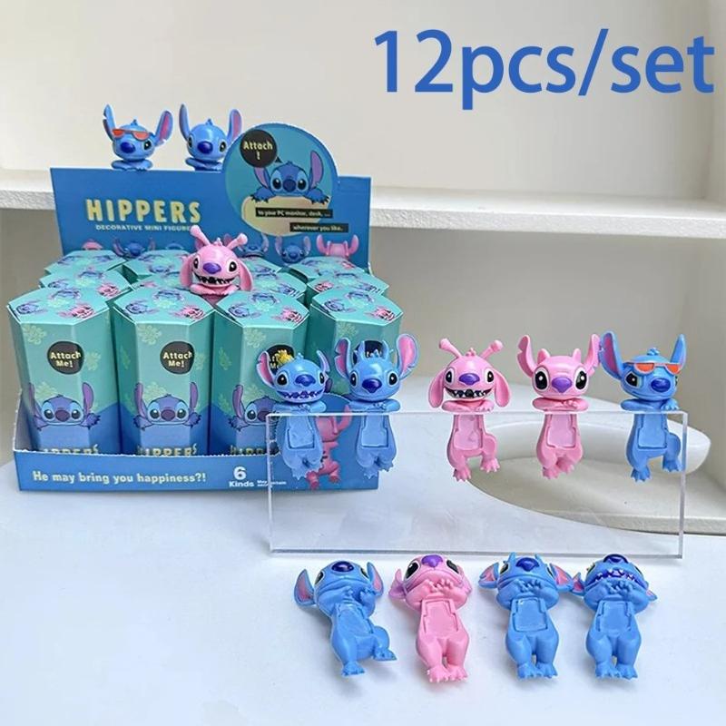 Hot Stitch Angel Surprise Blind Box Party Angel Mysterious In-car Blind Box Cute Anime Figures Christmas Model Doll Gifts K