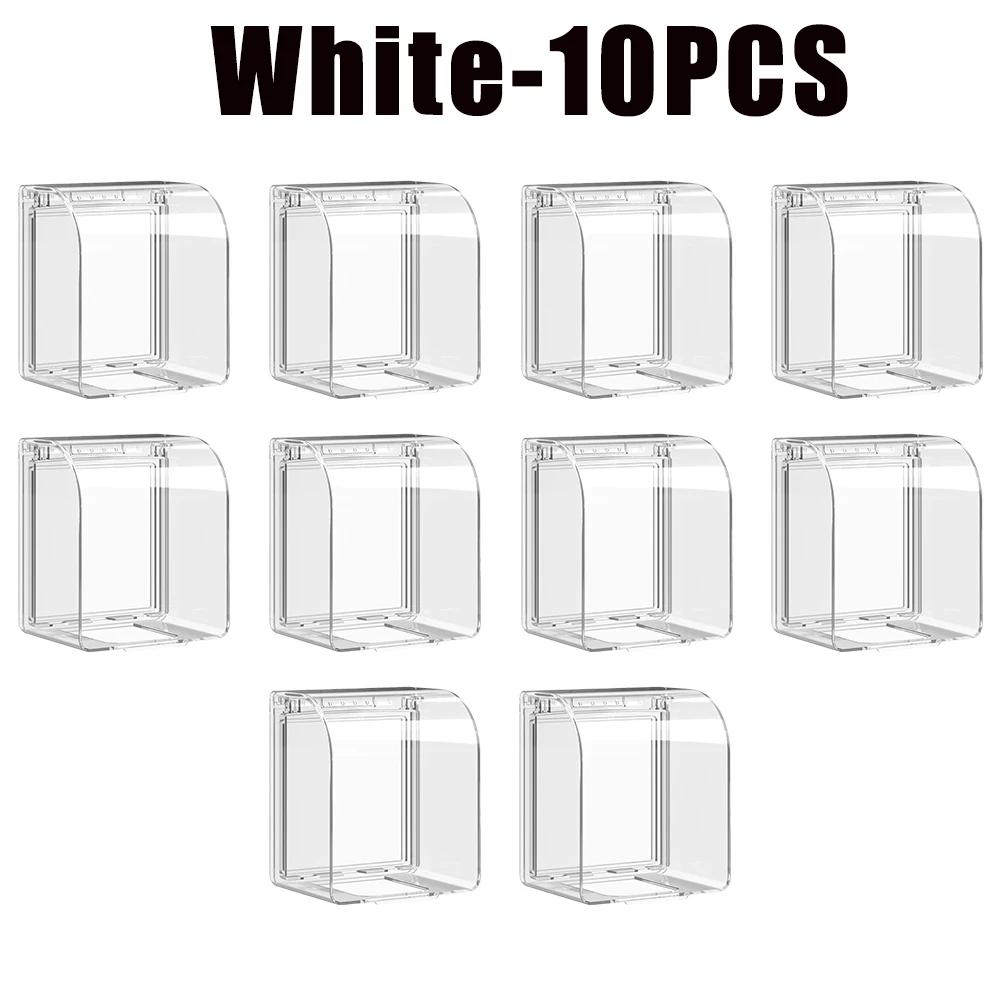 86 Type Wall Socket Waterproof Case Transparent Switch Cover Household Electrical Outlet Protection Accessories
