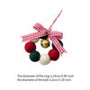 Christmas Tree Wreath Pendant Decor Gift Xmas Decoration Hanging Ornament for Hallway