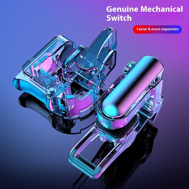 

Шестипальцевый артефакт для игры в «Курицу», киберспорт, двусторонние механические кнопки для игры в «Курицу», 6-пальцевой вспомогательный геймпад