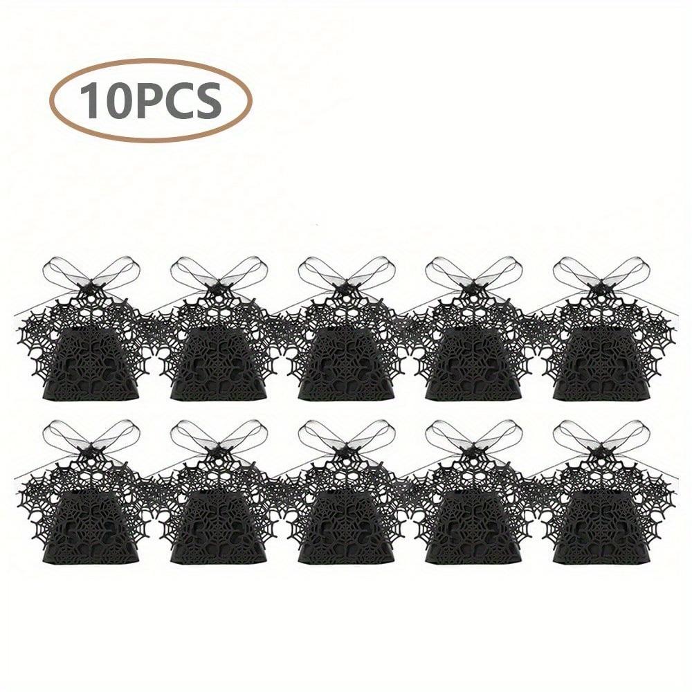 Halloween Candy Boxes with Featuring Spider Web Bat Ghost Spider Hollow Out Patterns Ideal for Party Favors Decorations Gifts