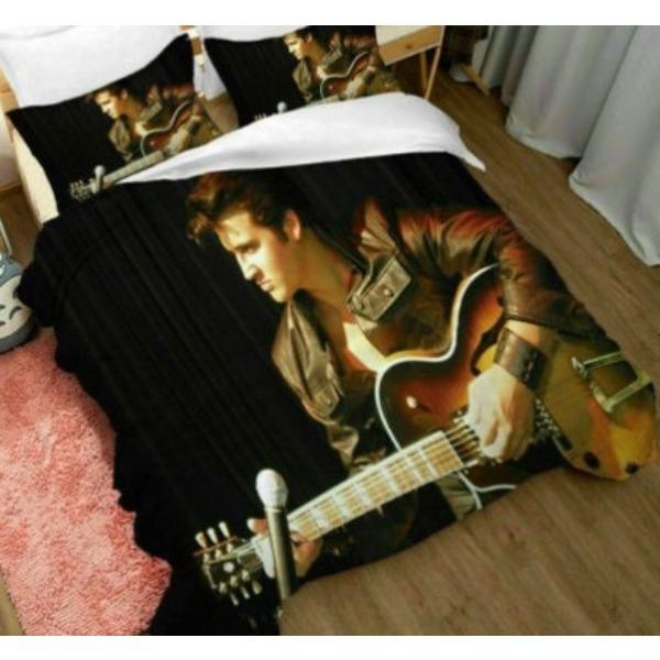 Bedding Kit, Male Star Series Size Three-Piece Quilt Cover