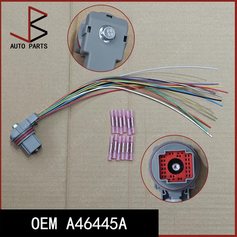 OEM 46445AK A46445A 5R55W 5R55S 5R55N Wire Harness Repair Kit for Shift Solenoid for Ford Mustang Explorer Thunderbird