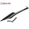 2-Piece Carbon Fiber Texture ABS Center Console Trim for BMW 3 Series F30/F34/F32/F33/F36