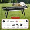 A1R Portable Charcoal BBQ Grill Stand for Home & Outdoor Cooking