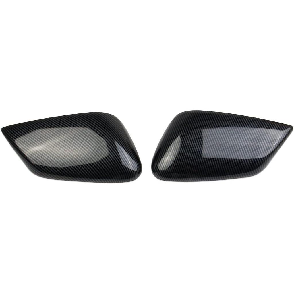 Carbon Fiber Side Door Rearview Mirror Guard Cover Molding Trim For KIA EV6 2022+