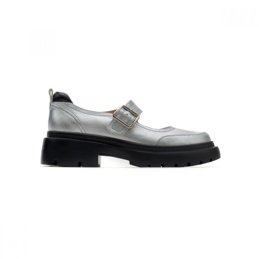 Thommcan Women S Comfort Clipper Mary Jane ShoeS 8tmcm14f7r Silver 225