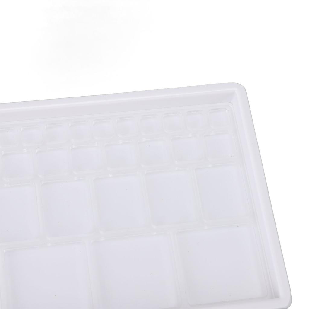 Watch Parts Storage Box Divided Storage Precise Parts Watch Movement Dial Tray with Dustproof Cover