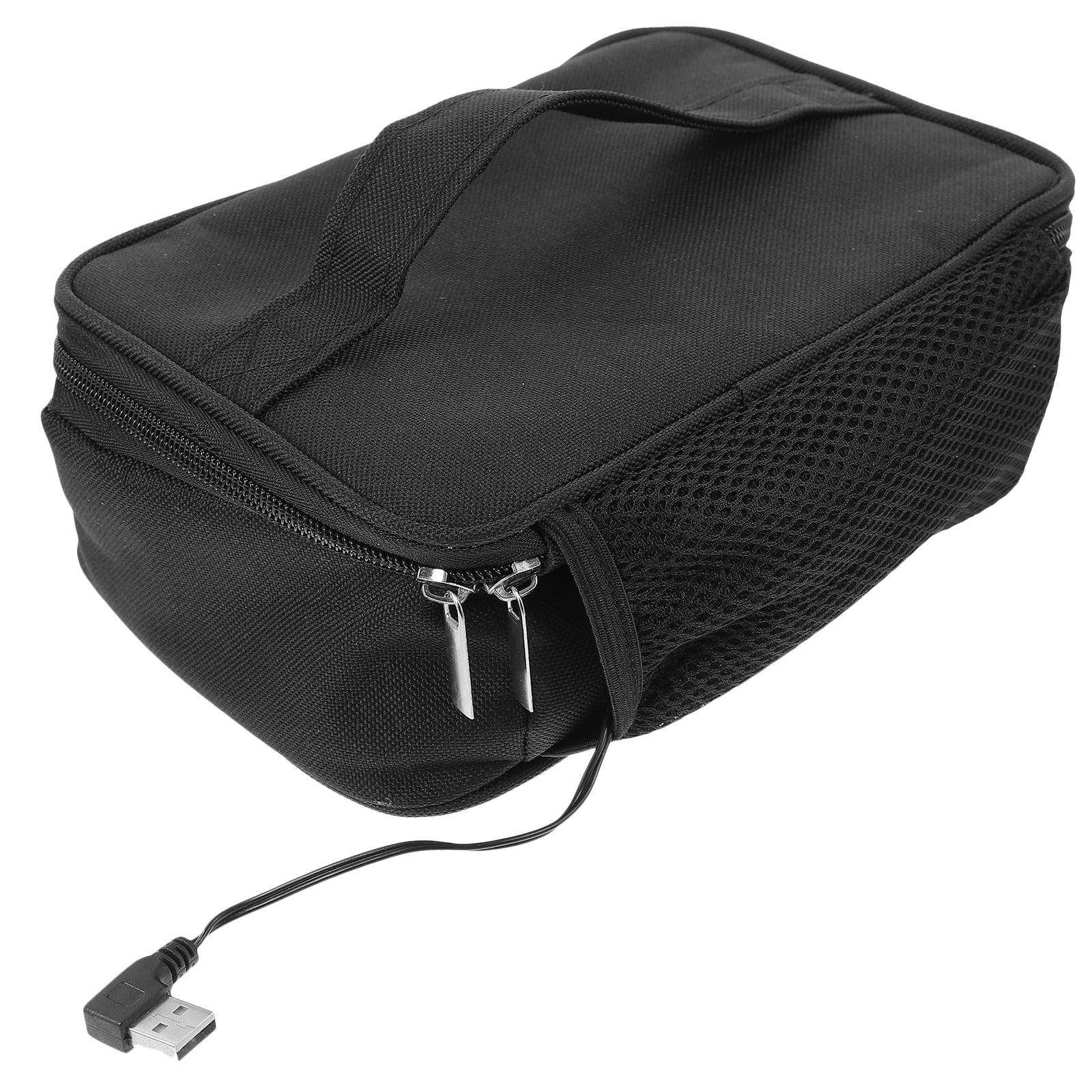 

Portable Electric Lunch Box Warmer Bag USB Heating Large Capacity Wear-Resistant Oxford Fabric Multi-Function for Outdoor Travel