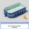 Blue Little Fish Large Foldable Outdoor Family Swimming Pool