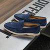 Summer New Lazy One-pedal Casual Trendy Versatile Loafers Doudou Shoes 8225 Yellow, blue-J
